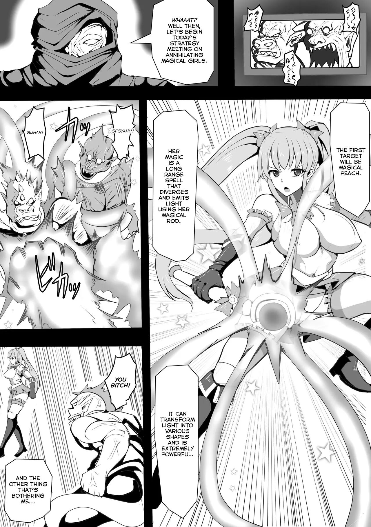 Magical Girl Magipeach ~futanari Transformation Curse~ Chapter 1000 Page 3